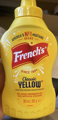 Reckitt Benckiser  Inc. Classic Yellow Mustard
