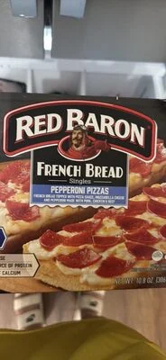 Red Baron French Bread Singles Pepperoni Pizzas