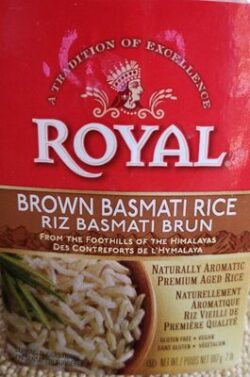 Royal Riz basmati brun