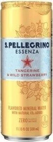 S. Pellegrino Essenza Tangerine & Wild Strawberry