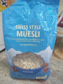 Sainsbury's Swiss style muesli