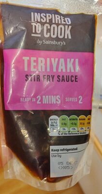 Sainsbury's Teriyaki stir fry sauce