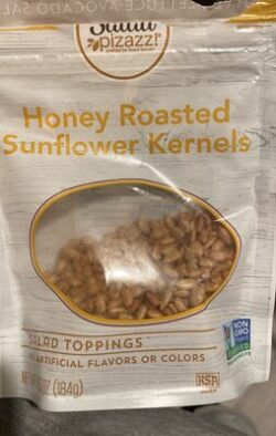 Salad Pizazz! Honey Roasted Sunflower Kernels