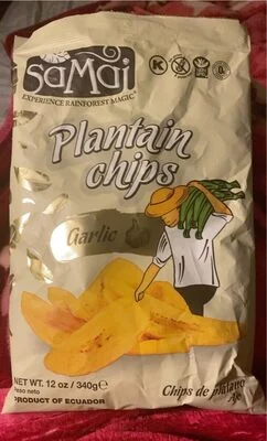 Samai Plantain Chips Garlic