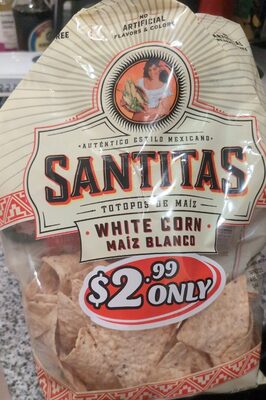 Santitas White Corn chips