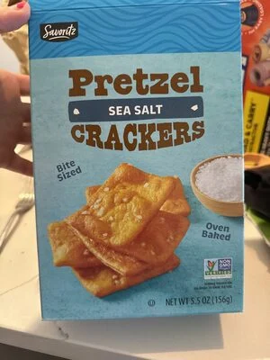 Savoritz Pretzel Sea Salt Crackers