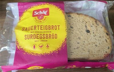 Schär Sauerteigbrot Surdegsbröd mit Preiselbeeren med Lingon