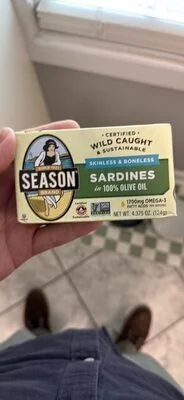 Season Springdale Boneless Sardines in 100% Olive Oil