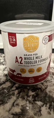 Serenity Kids A2 Whole Milk Toddler Formula