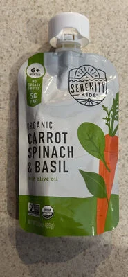 Serenity Kids Carrot Spinach & Basil