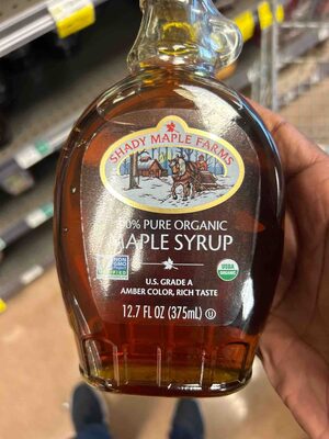 Shady Maple Farms 100% Pure Organic Maple Syrup