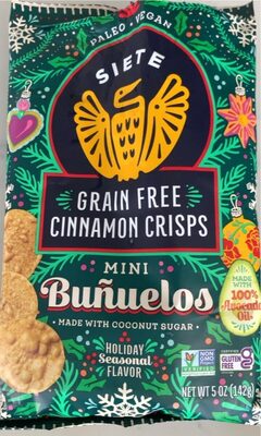 Siete Buñuelos Cinnamon Crisps