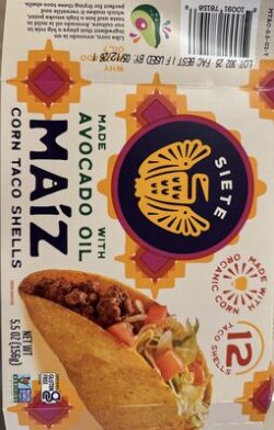 Siete Corn Taco Shells