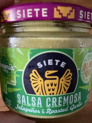 Siete Creamy Jalapeno Salsa