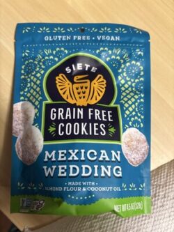 Siete Mexican Wedding Grain Free Cookies