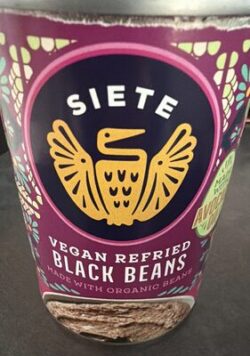 Siete Vegan Refried Black Beans