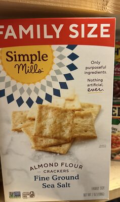 Simple mills Almond cracker