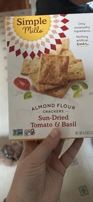 Simple Mills Almond Flour Crackers Sun-Dried Tomato & Basil