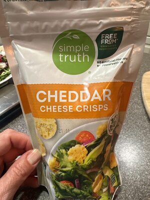Simple Truth Cheddar Cheese Crisps