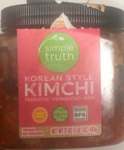 Simple truth Korean style Kimchi