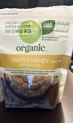 simple truth organic Oats & Honey Granola