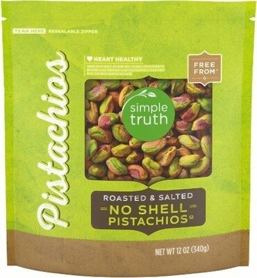 Simple Truth Roasted & salted no shell pistachios