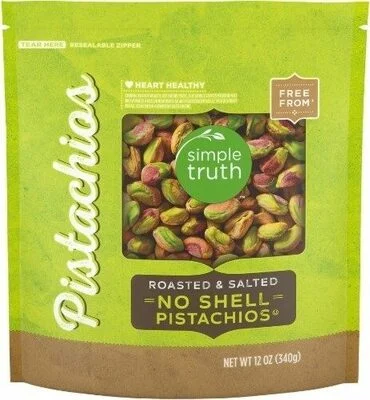 Simple Truth Roasted & salted no shell pistachios