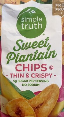 Simple Truth Sweet Plantain Chips