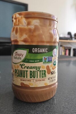 Simply Nature Creamy Peanut Butter