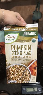 Simply Nature Pumpkin Seed & Flax Granola Cereal
