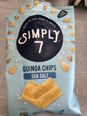 Simply Quinoa Chips Sea Salt