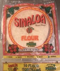 SINALOA Flour Tortillas