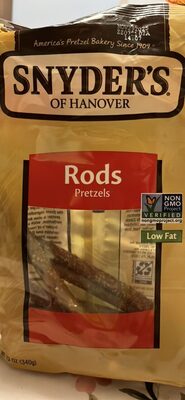 SNYDER'S of Hanover RODS PRETZELS