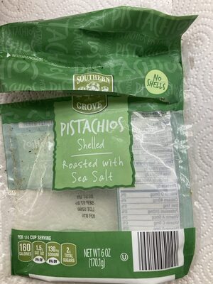 Southern Grove Pistachios Shelled Roasted with Sea Salt