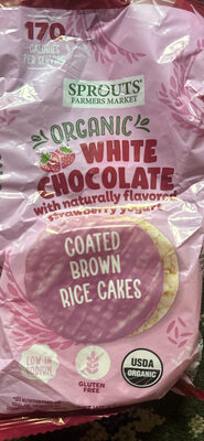 Sprouts Farmers Market Coated Brown Rice Cakes