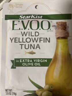 StarKist E.v.o.o. Wild Yellowfin Tuna In Extra Virgin Olive Oil