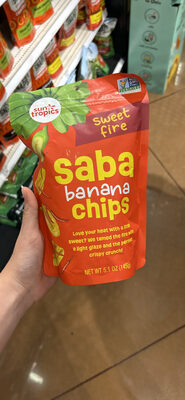 Sun Tropics Saba Banana Chips