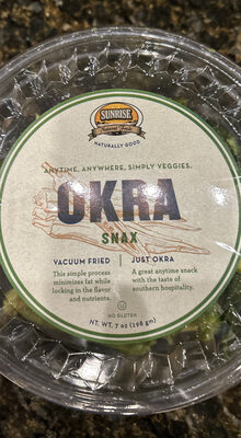 Sunrise Natural Foods Okra Snax