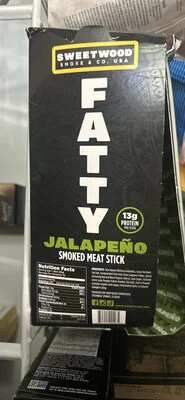 Sweetwood Smoke & Co. Fatty Jalapeño Smoked Meat Stick