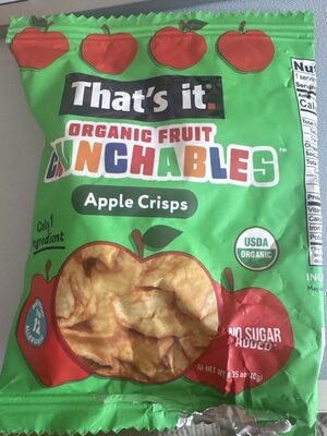 That's it. Apple Crisps