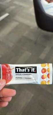 That's it Apples + Mangoes Fruit Bar