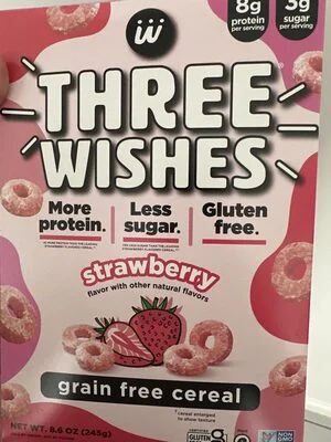 Three Wishes Strawberry Cereal