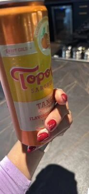 Topo Sabores Tangerine flavored soda
