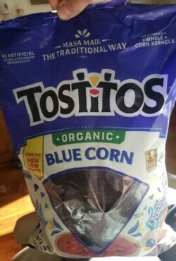 Tostitos Organic Blue Corn Tortillad