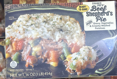 Trader Joe's Beef Shepherd's Pie