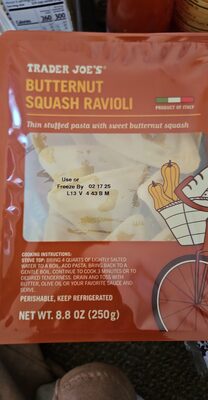 Trader Joe's Butternut Squash Ravioli