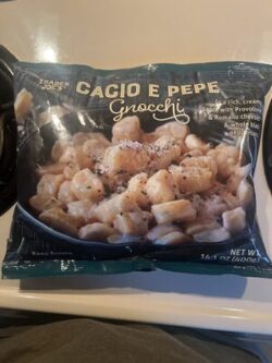 Trader Joe's Cacio e Pepe Gnocchi