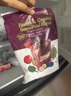 Trader Joe's Fruits & Greens Smoothie Blend