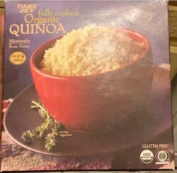 Trader Joe's Fully cooked organic quinoa