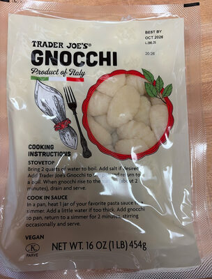 Trader Joe's Gnocchi